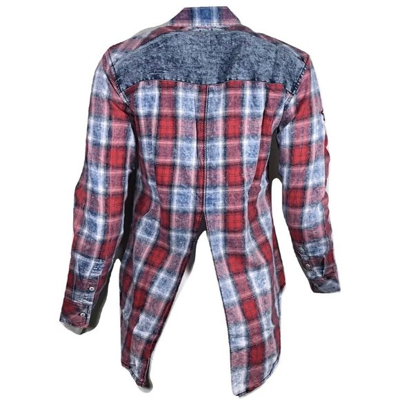 Affliction Womens L/S Button Down Shirt KNOXVILLE - Picture 9 of 11